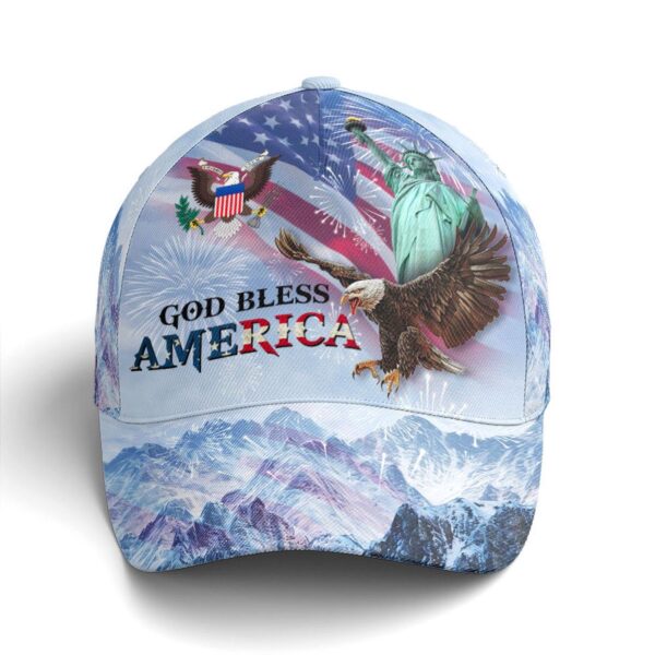 Baseball Cap For Eagle And US Flag Lovers, Christian Baseball Cap, Jesus Hat Trucker Classic Hats Gift