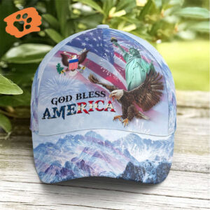 Baseball Cap For Eagle And US Flag Lovers, Christian Baseball Cap, Jesus Hat Trucker Classic Hats Gift