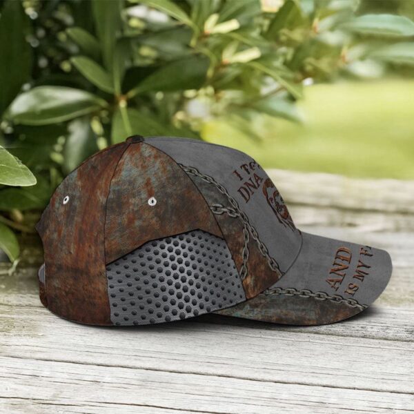Baseball Cap For God Lovers Chain Rust And Metallic, Christian Baseball Cap, Jesus Hat Trucker Classic Hats Gift