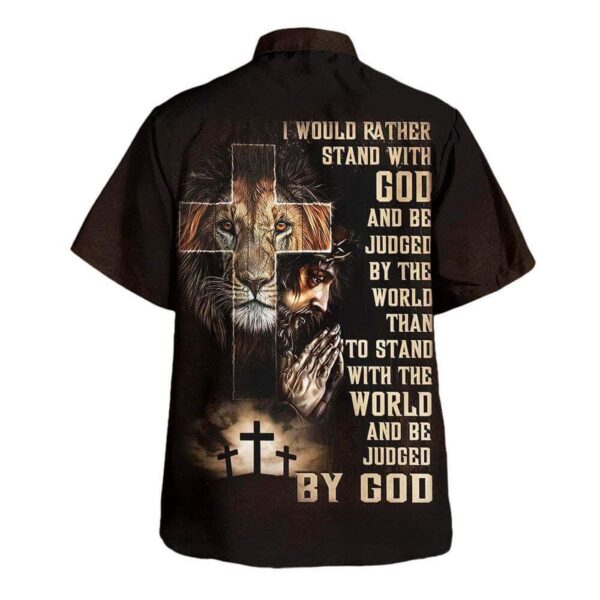 Faith Over Fear Hawaiian Shirt for Men Christian Jesus Christian Gift