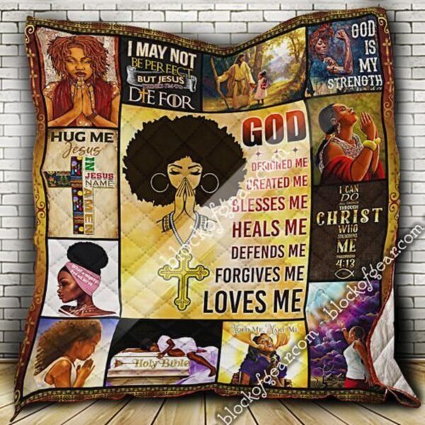 Black Woman Jesus Quilt: Unique Religious Art for Sale