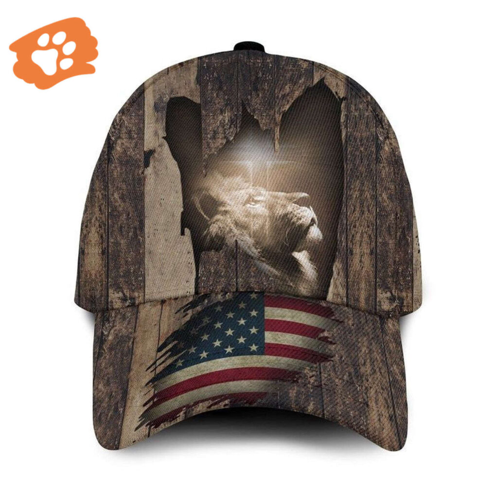 Broken Grunge Wood And Lion – Classic Cap For Jesus, God Lovers Trucker Classic Hats Gift Broken Grunge Wood And Lion – Classic Cap For Jesus, God Lovers Trucker Classic Hats Gift