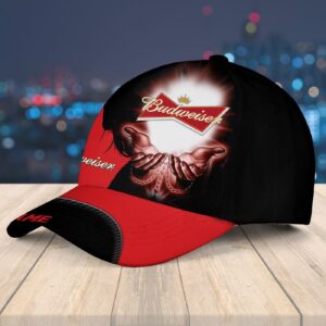 Budweiser Jesus Custom Name Baseball Cap - Gift 2025 for Men Women 1