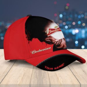 Budweiser Jesus Custom Name Baseball Cap - Gift 2025 for Men Women 3