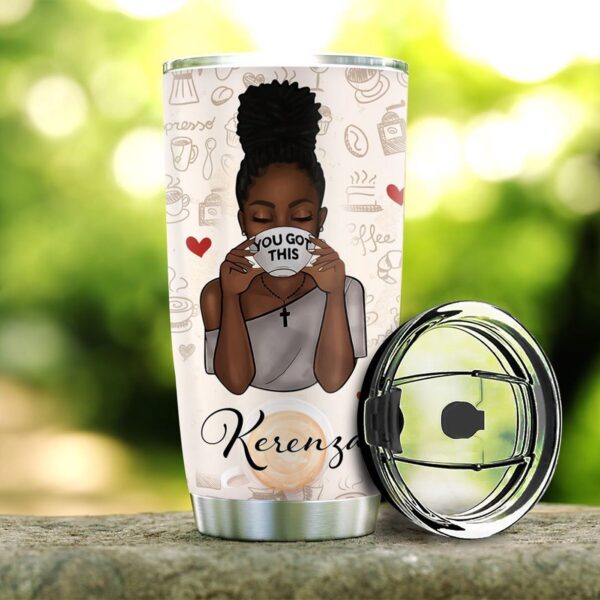 BW Jesus Personalized Stainless Steel Tumbler – Jesus Lover Men Women