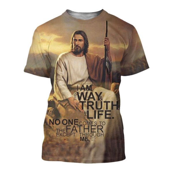 Christian Apparel I Am The Way The Truth And The Life Jesus Christ T-shirt Jesus Hoodie 2025