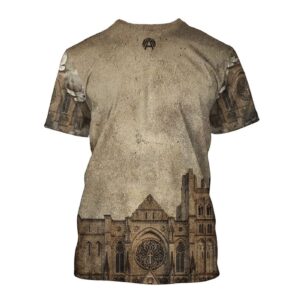 Christian Architecture God Custom All Over Print 3D T-Shirt - Perfect Jesus Gift! 1