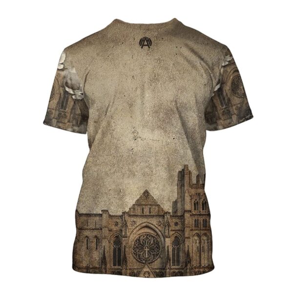 Christian Architecture God Custom All Over Print 3D T-Shirt – Perfect Jesus Gift!