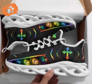 Black Jesus Running Shoes: Christian Best Max Soul Fashion Shoes for Men and Women