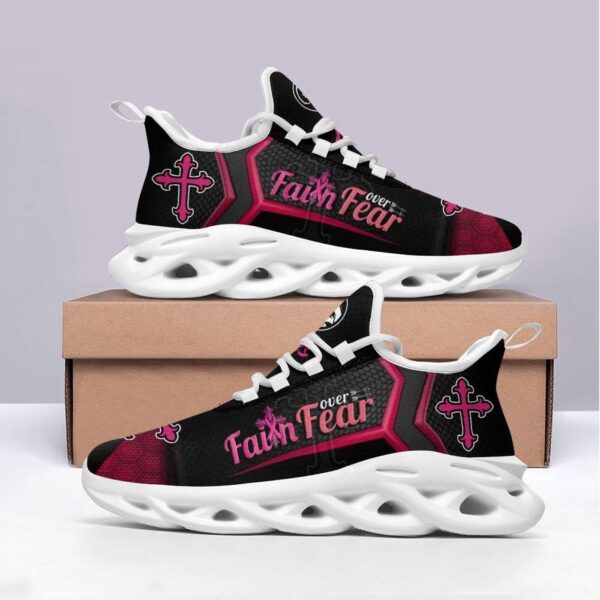 Christian Breast Cancer Running Shoes for Men and Women – Jesus Fashion Sneakers