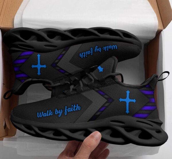 Jesus Black Running Shoes: Christian Best Max Soul Fashion Shoes for Men and Women