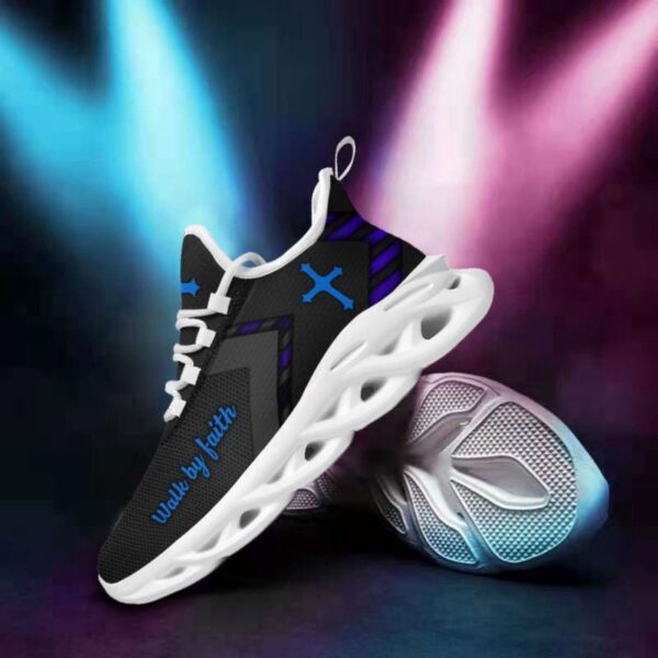 Jesus Black Running Shoes: Christian Best Max Soul Fashion Shoes for Men and Women