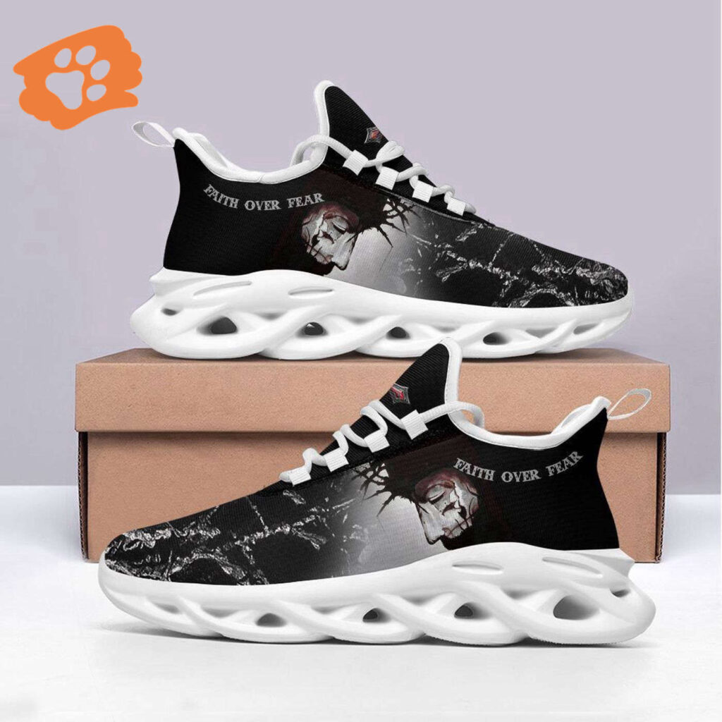 Faith Over Fear: Christian Running Shoes for Men and Women – Max Soul Sneakers Faith Over Fear: Christian Running Shoes for Men and Women – Max Soul Sneakers