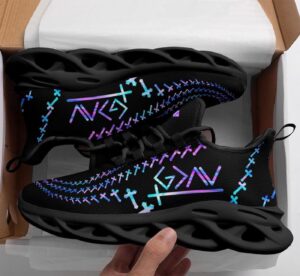 Jesus Fashion Running Shoes: God Is Greater Than High and Low Sneakers for Men and Women 1