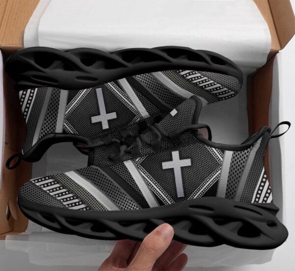 Jesus Metal Cross Running Sneakers: Best Christian Shoes for Men and Women