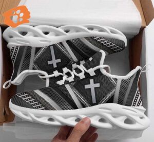 Jesus Metal Cross Running Sneakers: Best Christian Shoes for Men and Women