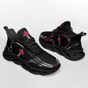 Jesus Fashion Black Running Shoes for Men and Women - Christian Max Soul Shoes 1