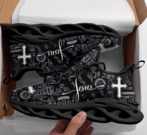 Jesus Fashion Running Shoes: Best Black Sneakers for Men and Women 1