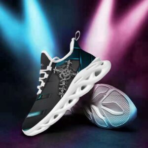 Jesus Fashion Black Running Shoes for Men and Women - Christian Best Max Soul Sneakers 1