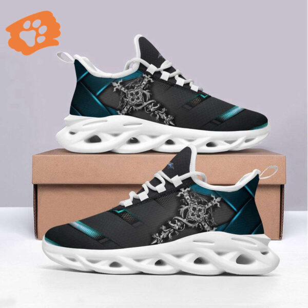Jesus Fashion Black Running Shoes for Men and Women – Christian Best Max Soul Sneakers