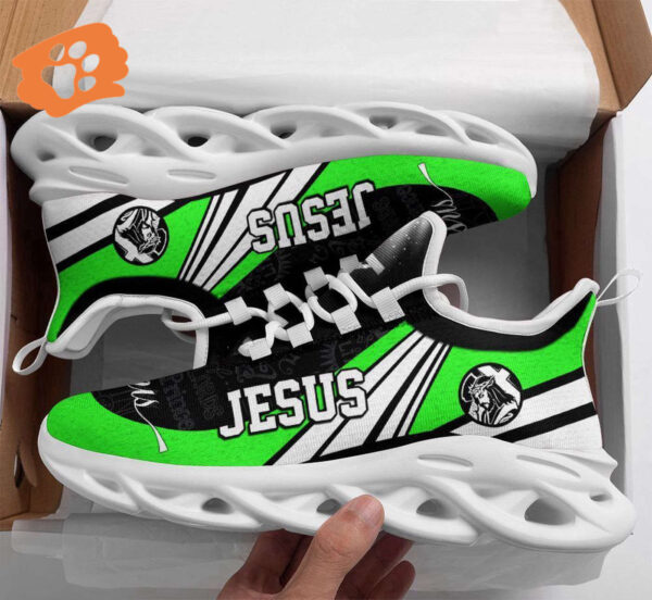 Christian Green Max Soul Running Sneakers for Men and Women – Jesus Fashion Shoes