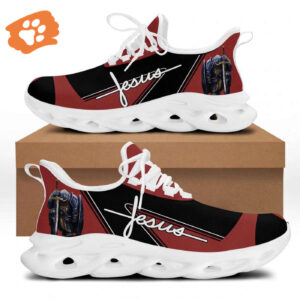 Red Max Soul Christian Running Shoes for Men and Women - Jesus Fashion Sneakers