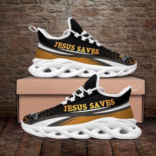 Jesus Saves Running Sneakers: Christian Best Max Soul Shoes for Men and Women