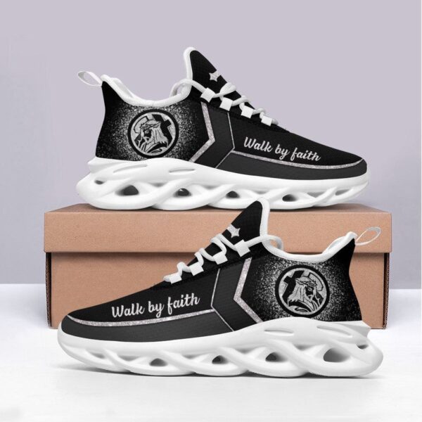 Christian Jesus Fashion Running Shoes for Men and Women – Walk By Faith with Max Soul Sneakers