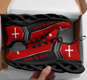 Jesus Walk By Faith Running Sneakers: Best Christian Shoes for Men and Women 1