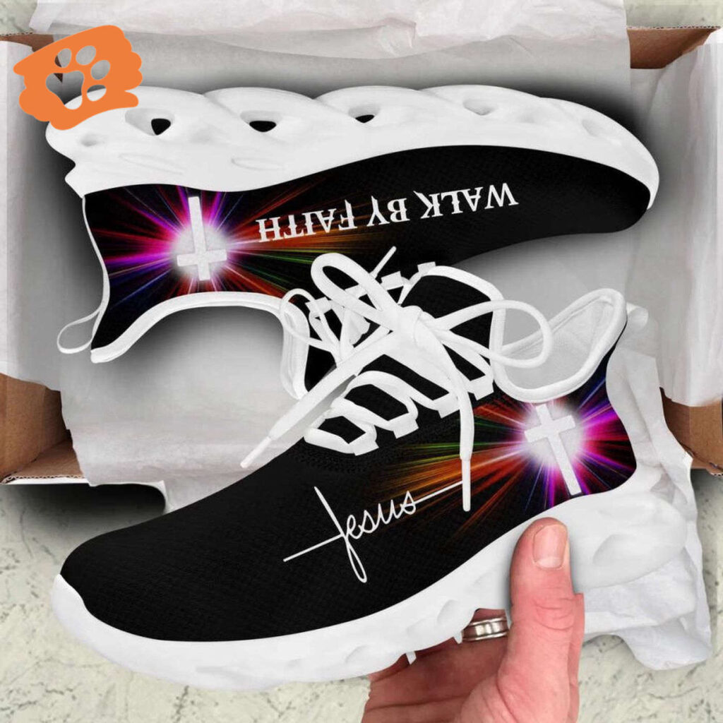Jesus Walk By Faith Running Sneakers – Best Christian Fashion Shoes for Men and Women Jesus Walk By Faith Running Sneakers – Best Christian Fashion Shoes for Men and Women