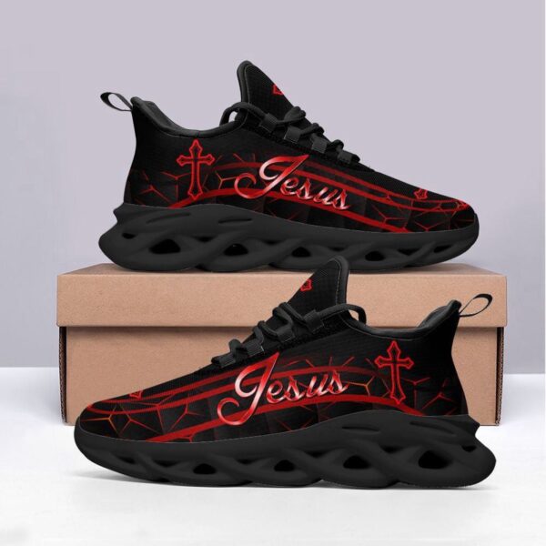 Red Jesus Running Sneakers: Christian Best Shoes for Men and Women