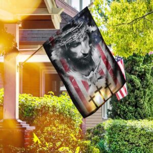 Christian Garden Flags - Jesus Savior Cross & Faith Flags for Your Home 1
