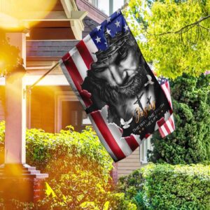 Christian Garden Flags: Jesus The Way The Truth The Life American Flag House Flags Cross & Faith Flag