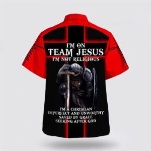 Team Jesus Christian Hawaiian Aloha Shirt - Not Religious Christian Shirt 1