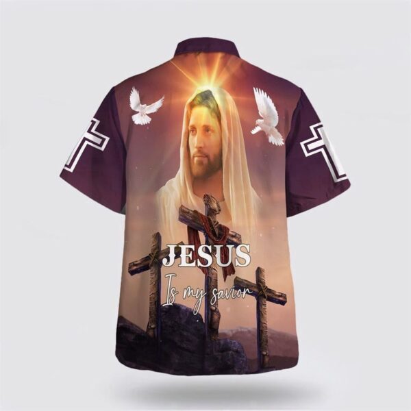 Christian Hawaiian Shirt – Jesus Face Savior Aloha Shirt