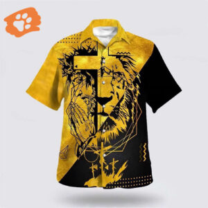 Christian Hawaiian Shirt: Jesus Is My God 1 Aloha Shirt for Men and Women