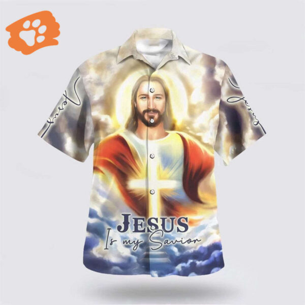 Christian Hawaiian Shirt Jesus Is My Savior Aloha Shirt