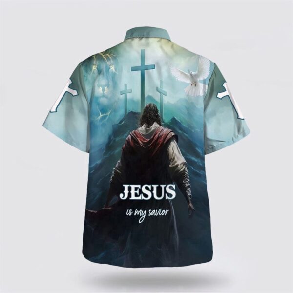 Christian Hawaiian Shirt – Jesus Is My Savior Aloha Shirt