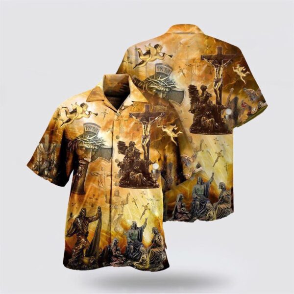 Jesus Is My Savior Hawaiian Shirt – Christian Aloha Shirt Collection