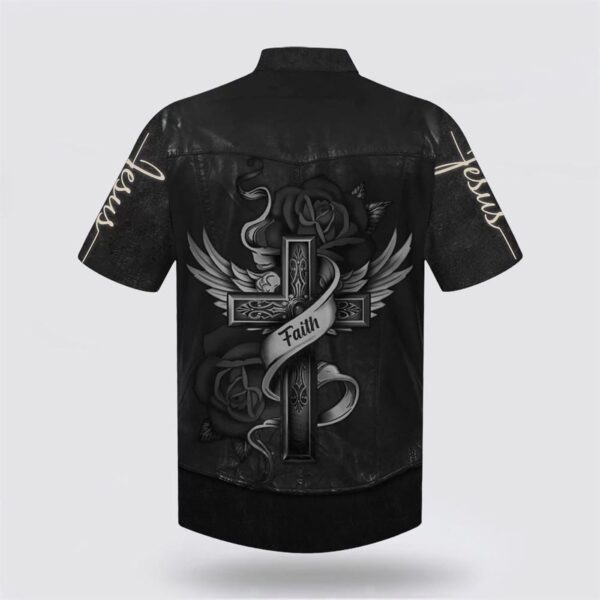He Is Risen: Christian Hawaiian Shirt with Jesus Leaving The Tomb – Aloha Style