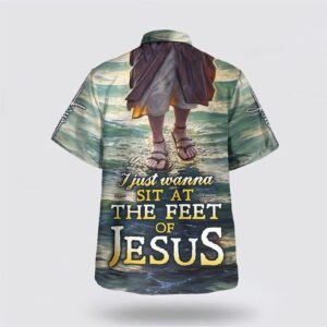 Jesus Walks on Water Hawaiian Shirt - Christian Aloha Shirt 1