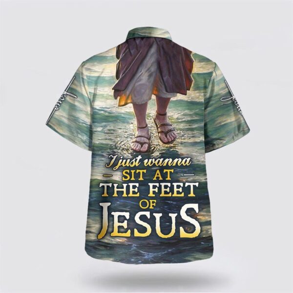 Jesus Walks on Water Hawaiian Shirt – Christian Aloha Shirt