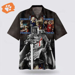 Warrior Jesus Christian Hawaiian Shirt - Aloha Style for Men & Women