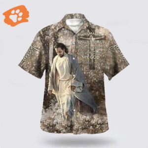 Christian Hawaiian Shirt Way Maker Miracle Worker Jesus Aloha Shirt