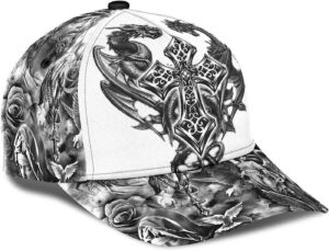 Cross Christian Jesus Baseball Cap Hat Trucker Classic Hats Gift 1