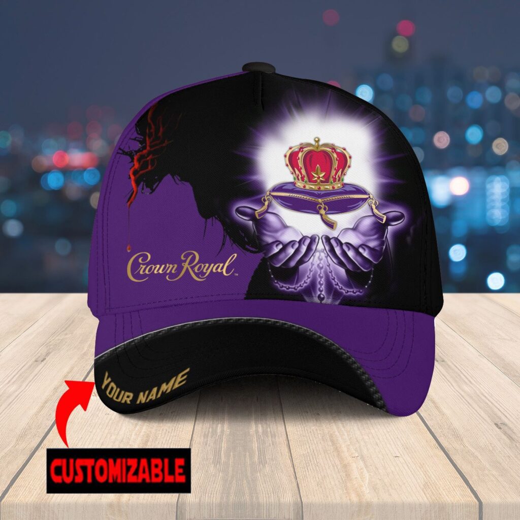 Crown Royal Jesus Custom Name Baseball Cap – Gift 2025 for Men Women Crown Royal Jesus Custom Name Baseball Cap – Gift 2025 for Men Women