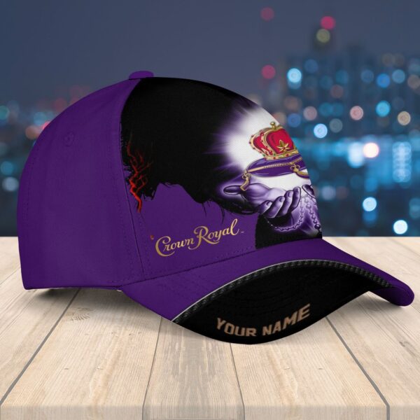 Crown Royal Jesus Custom Name Baseball Cap – Gift 2025 for Men Women