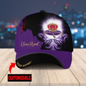 Crown Royal Jesus Custom Name Baseball Cap - Gift 2025 for Men Women