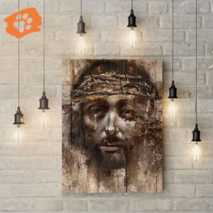 Crying Jesus Christ Poster for Home Decor Gift