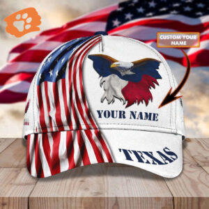 Custom 3D Texas Roots Cap Hat, Christian Baseball Cap, Jesus Hat Trucker Classic Hats Gift
